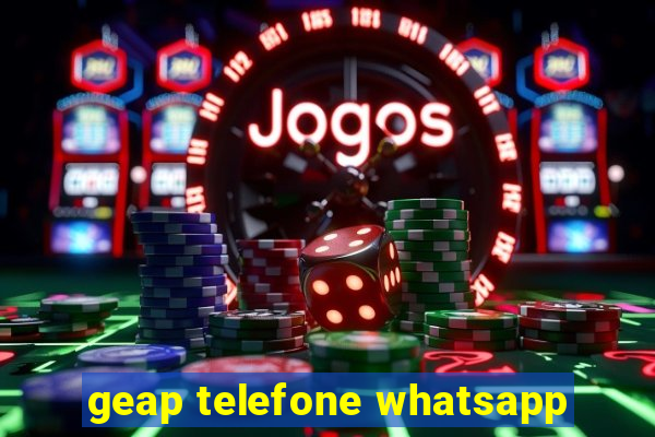 geap telefone whatsapp